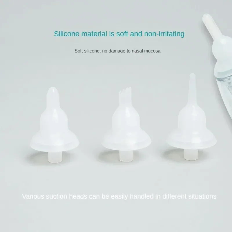 3-in-1 Electric Nasal Aspirator Baby Absorber Equipment Silent Utensils Obstruction Rhinitis Cleaner New Born Items Care Tools.